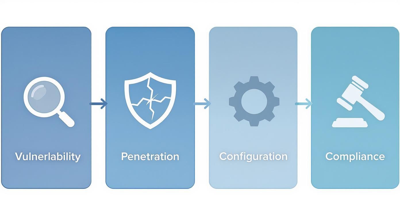 Mastering Cloud Security Assessments A Practical Guide Infographic about cloud security assessments