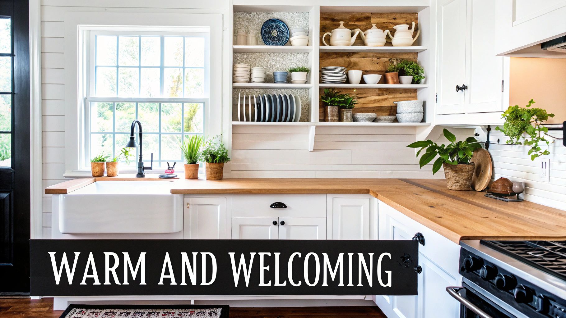 Farmhouse White Kitchen