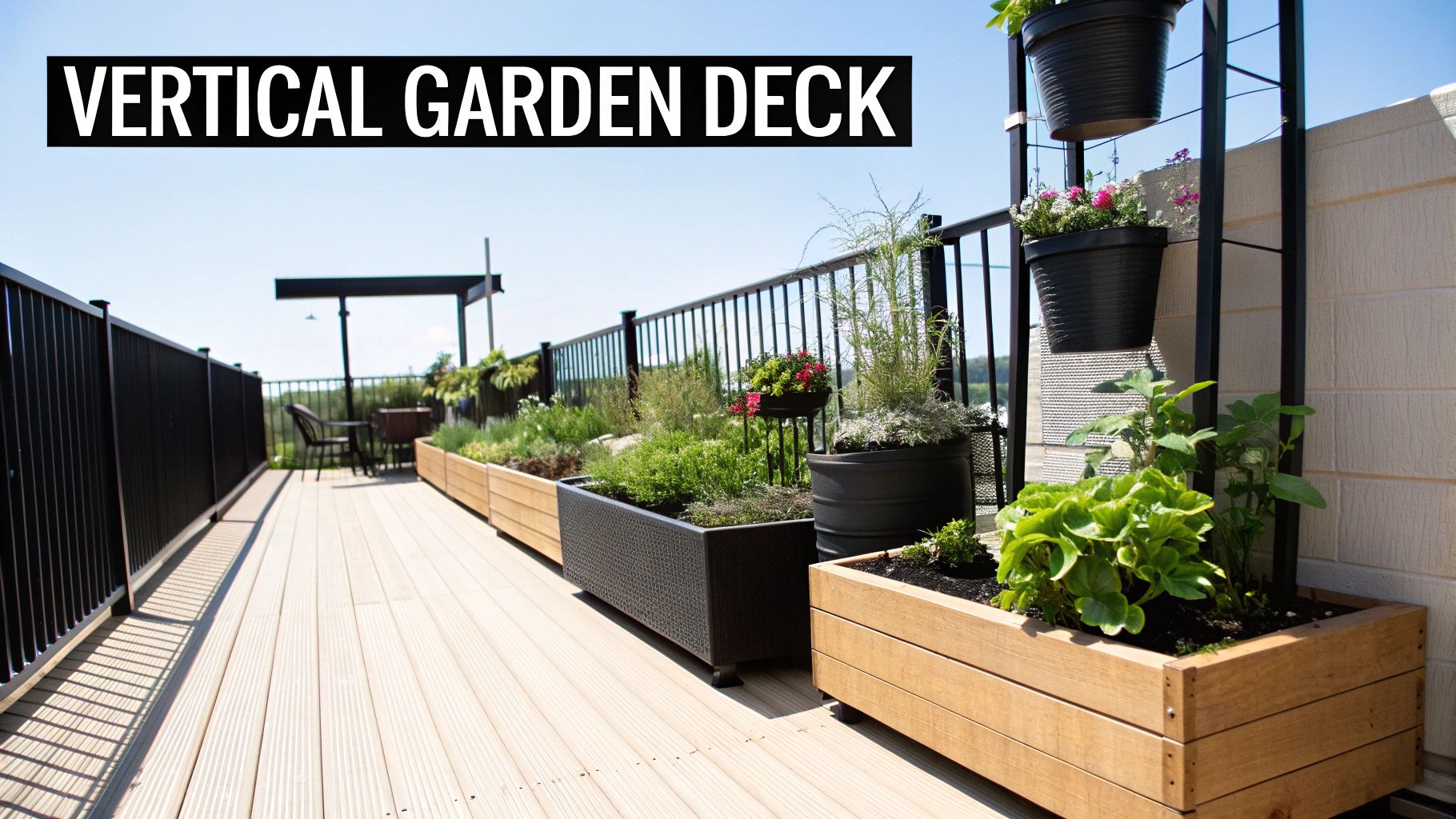Container Garden Deck