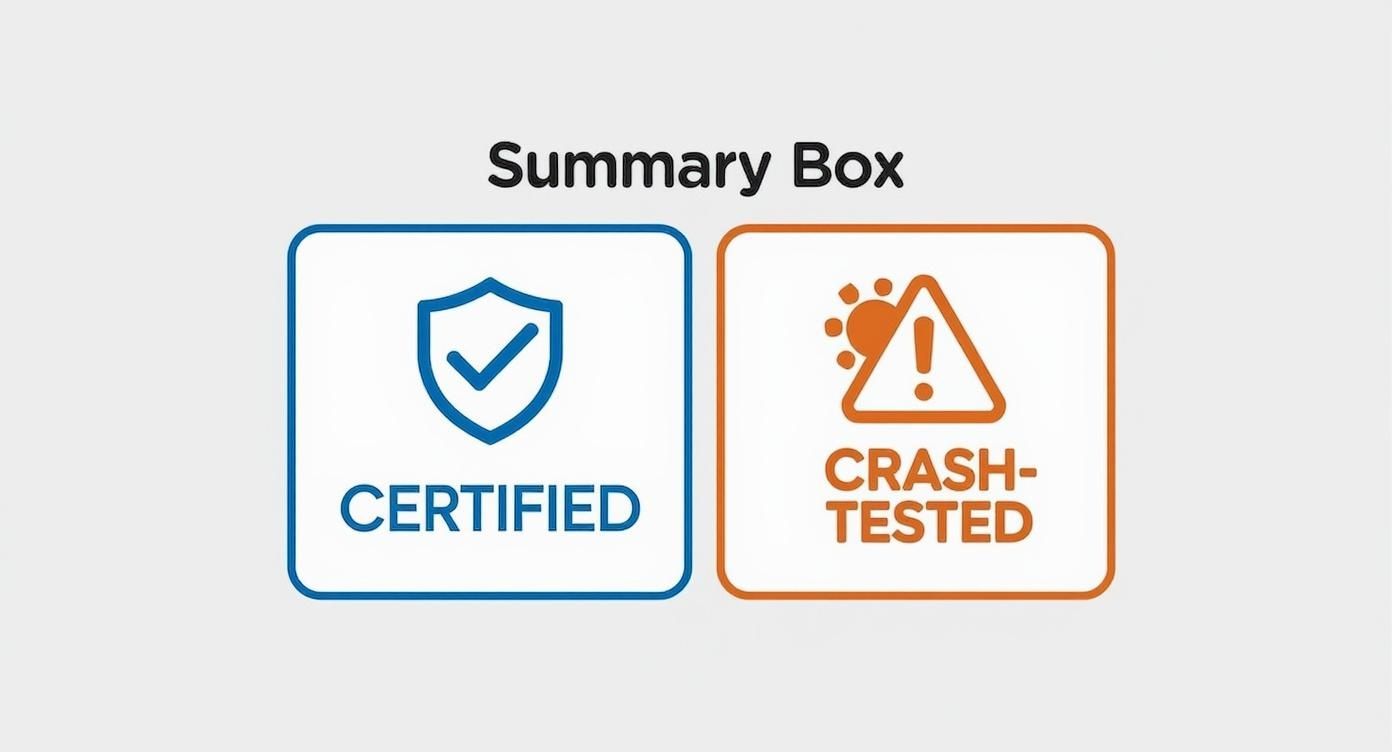 Infographic about best seat belt for dogs