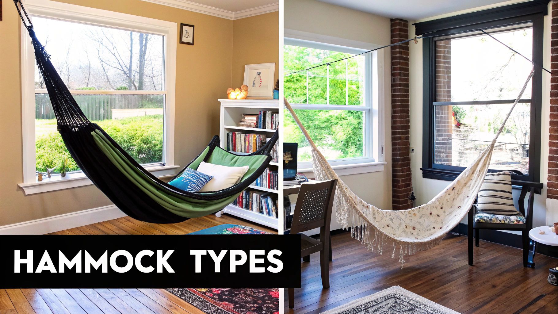 A cat relaxing comfortably in a window-mounted cat hammock bed, basking in the sun.