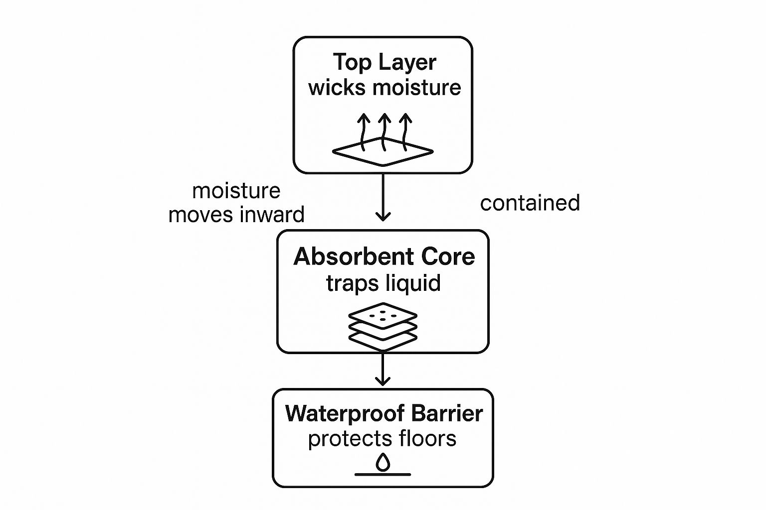 Infographic about reusable pee pads for dogs