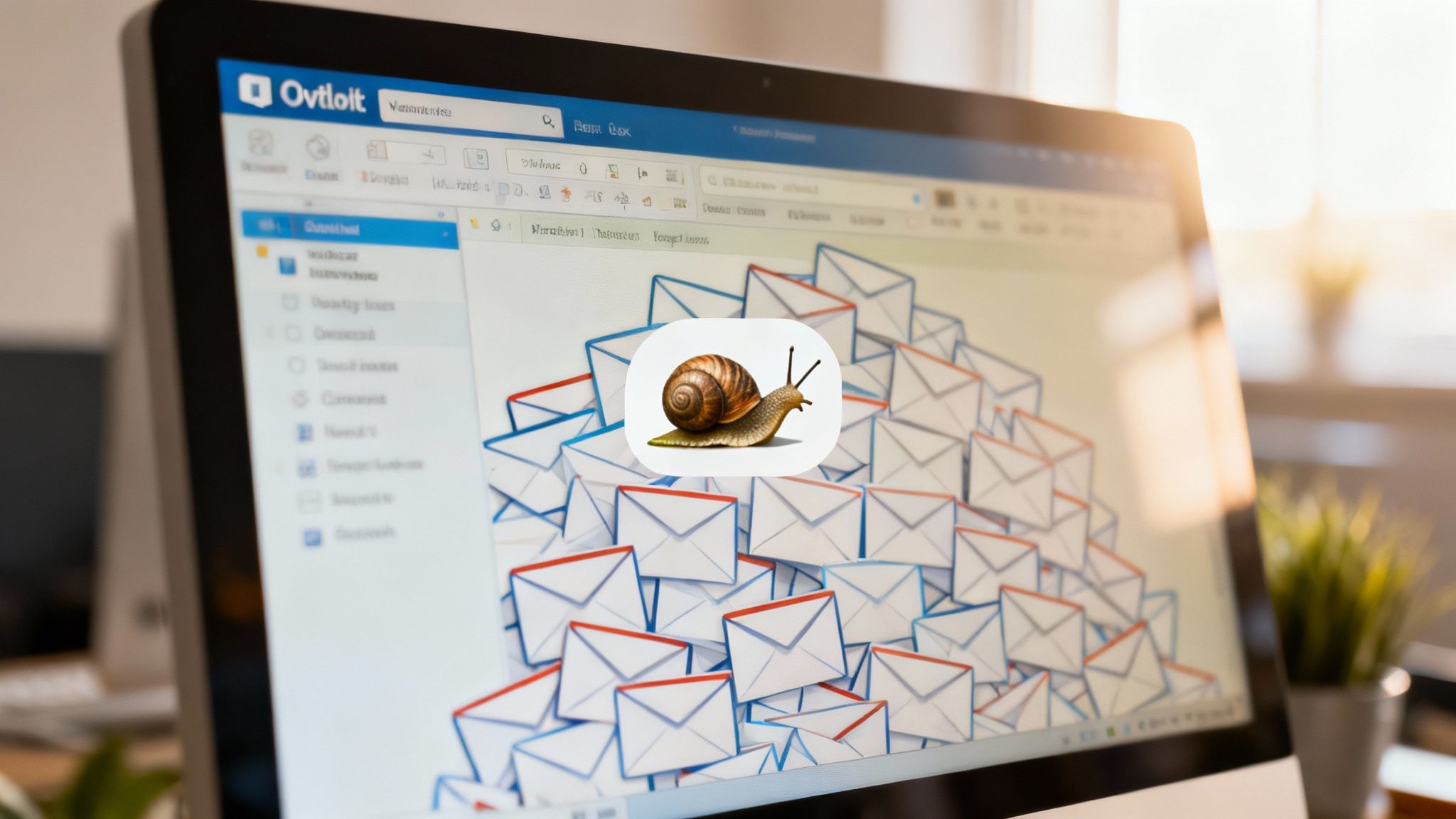 Eine organisierte digitale Arbeitsumgebung mit Ordnern und Dateien.