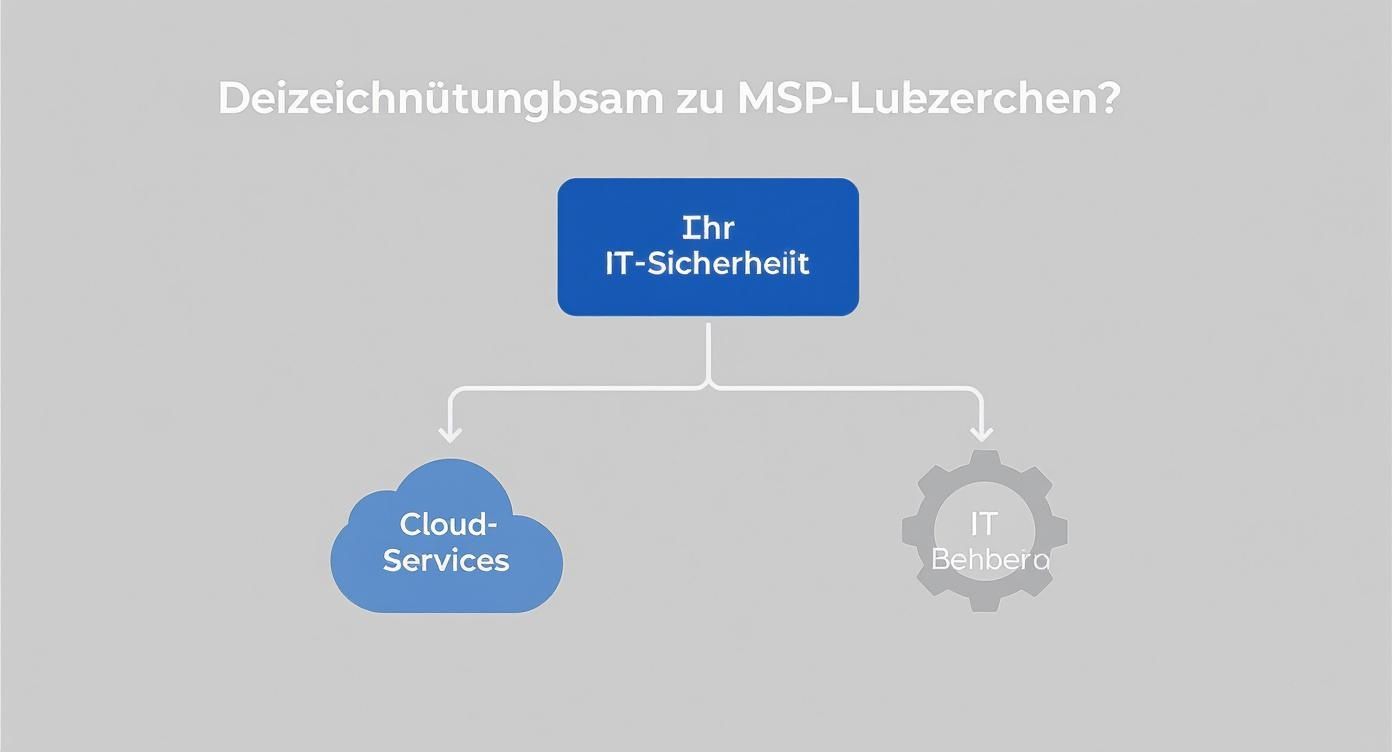 Infographic about managed service provider deutschland