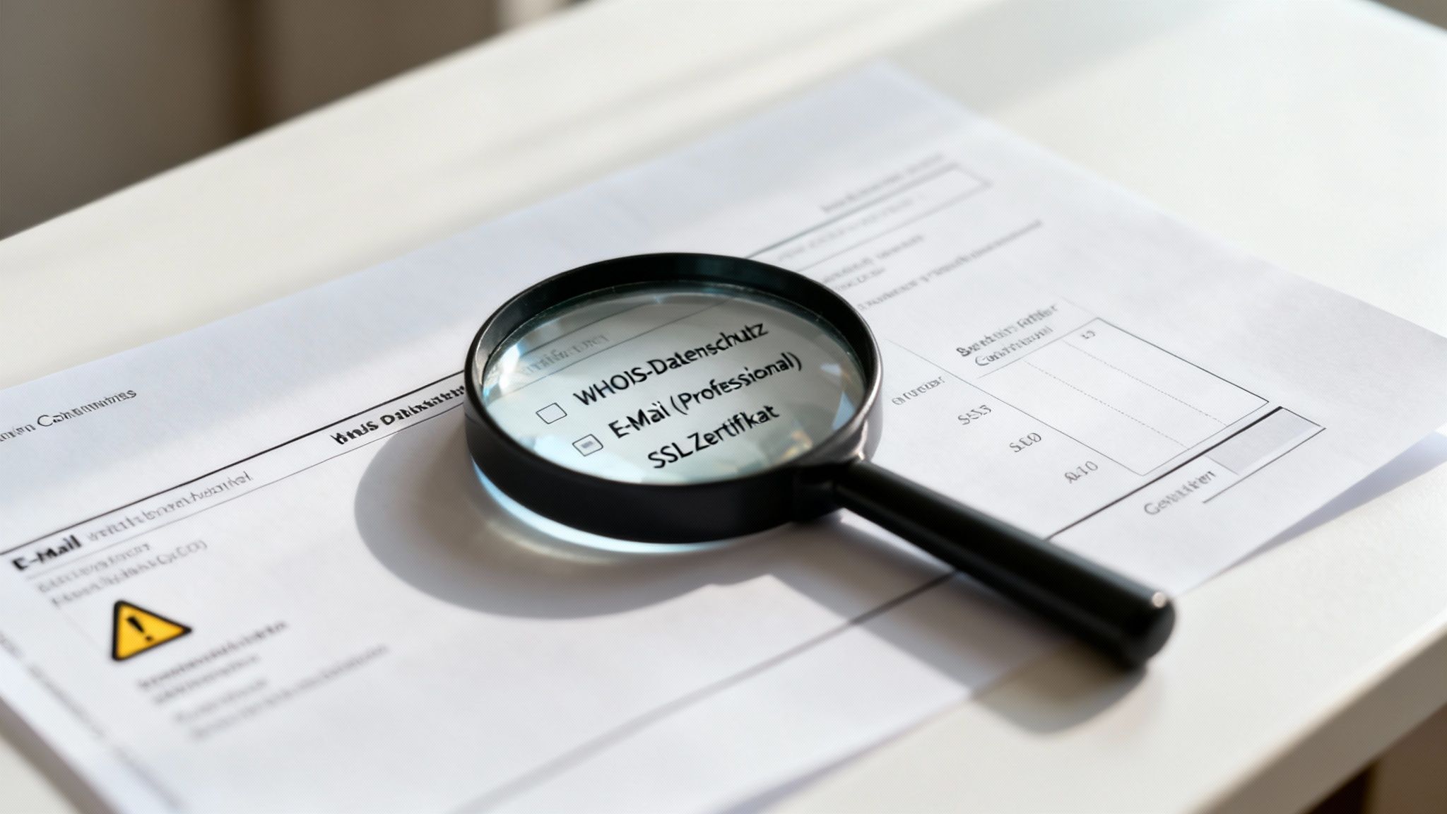 Eine Weltkarte, auf der verschiedene Domain-Endungen wie .de, .com und .shop an ihren jeweiligen Ursprungsorten oder Branchen hervorgehoben sind, um die Preisvielfalt zu visualisieren.