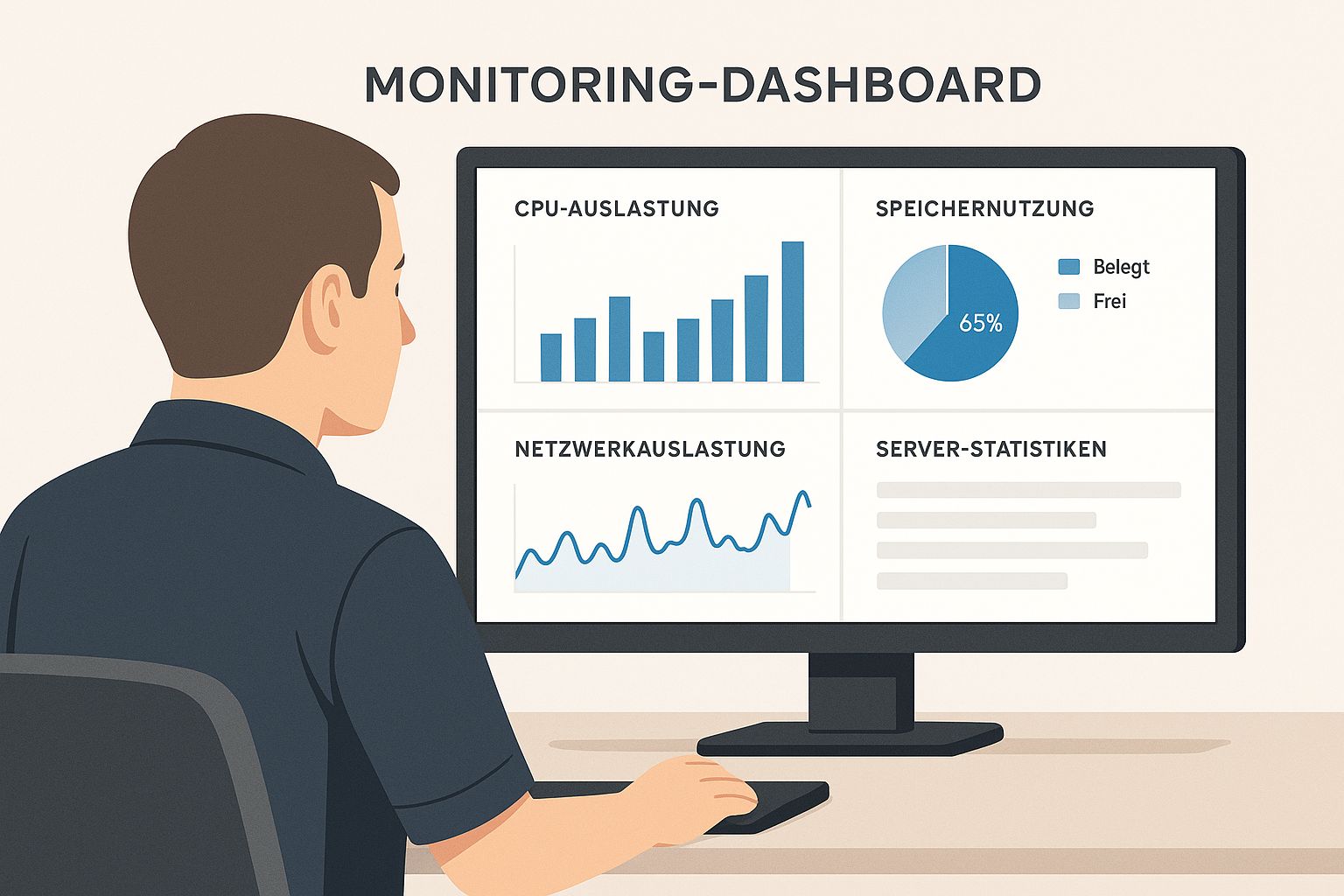 Infographic about it infrastruktur optimierung