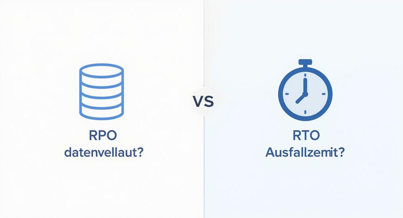 Infografik about backup en recovery