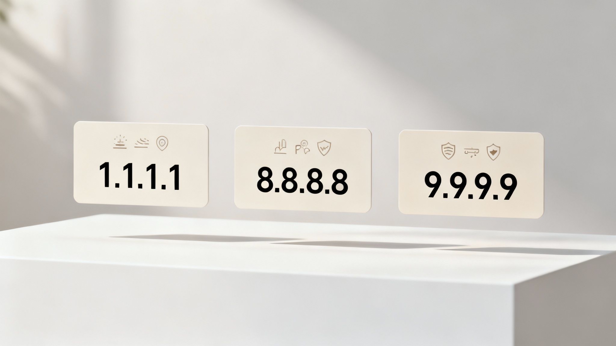 Eine Person, die am Laptop sitzt und Netzwerkeinstellungen konfiguriert, symbolisiert den Wechsel zu alternativen DNS-Servern.