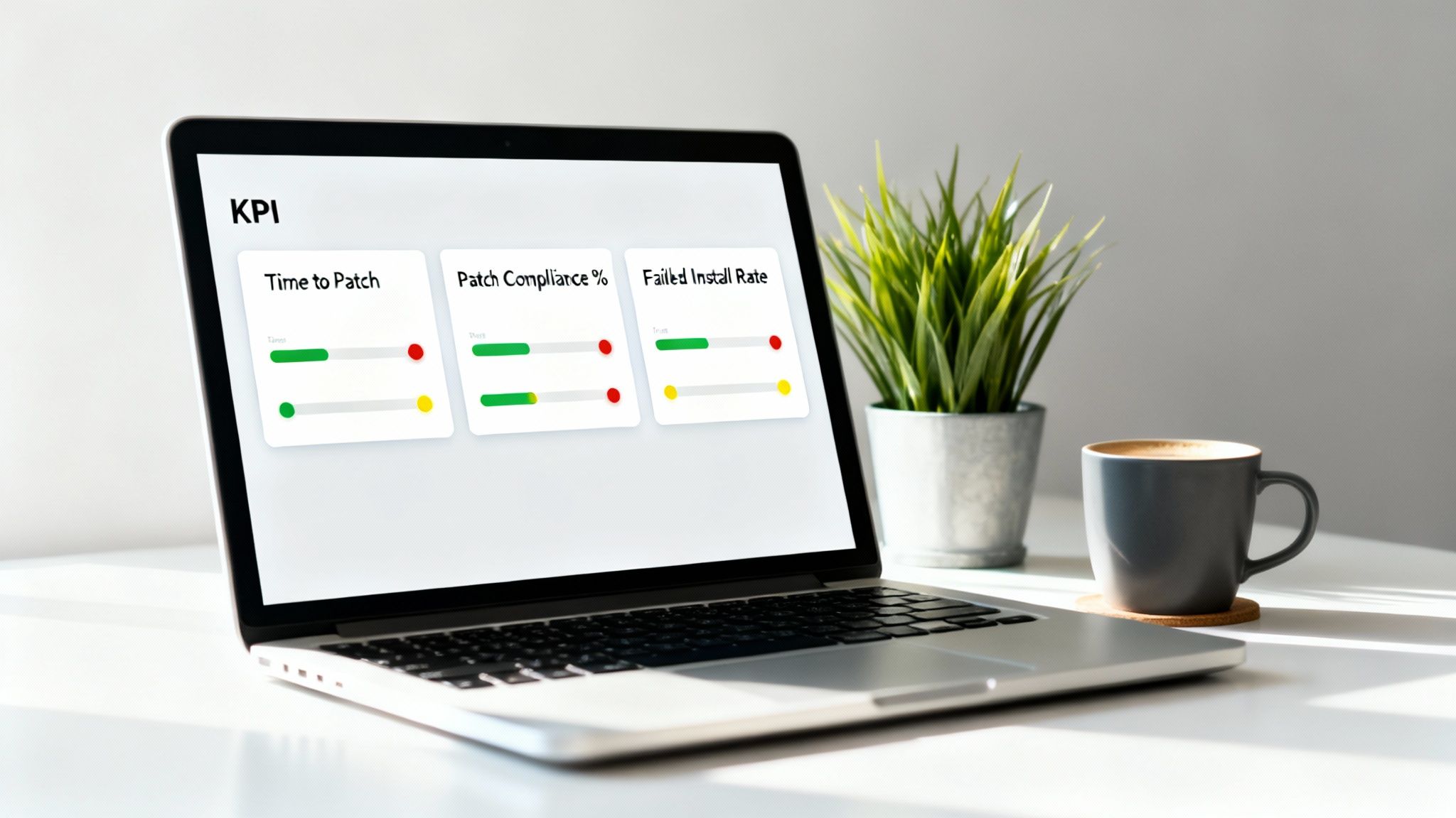 Eine Person analysiert Dashboards mit Graphen und KPIs auf mehreren Monitoren
