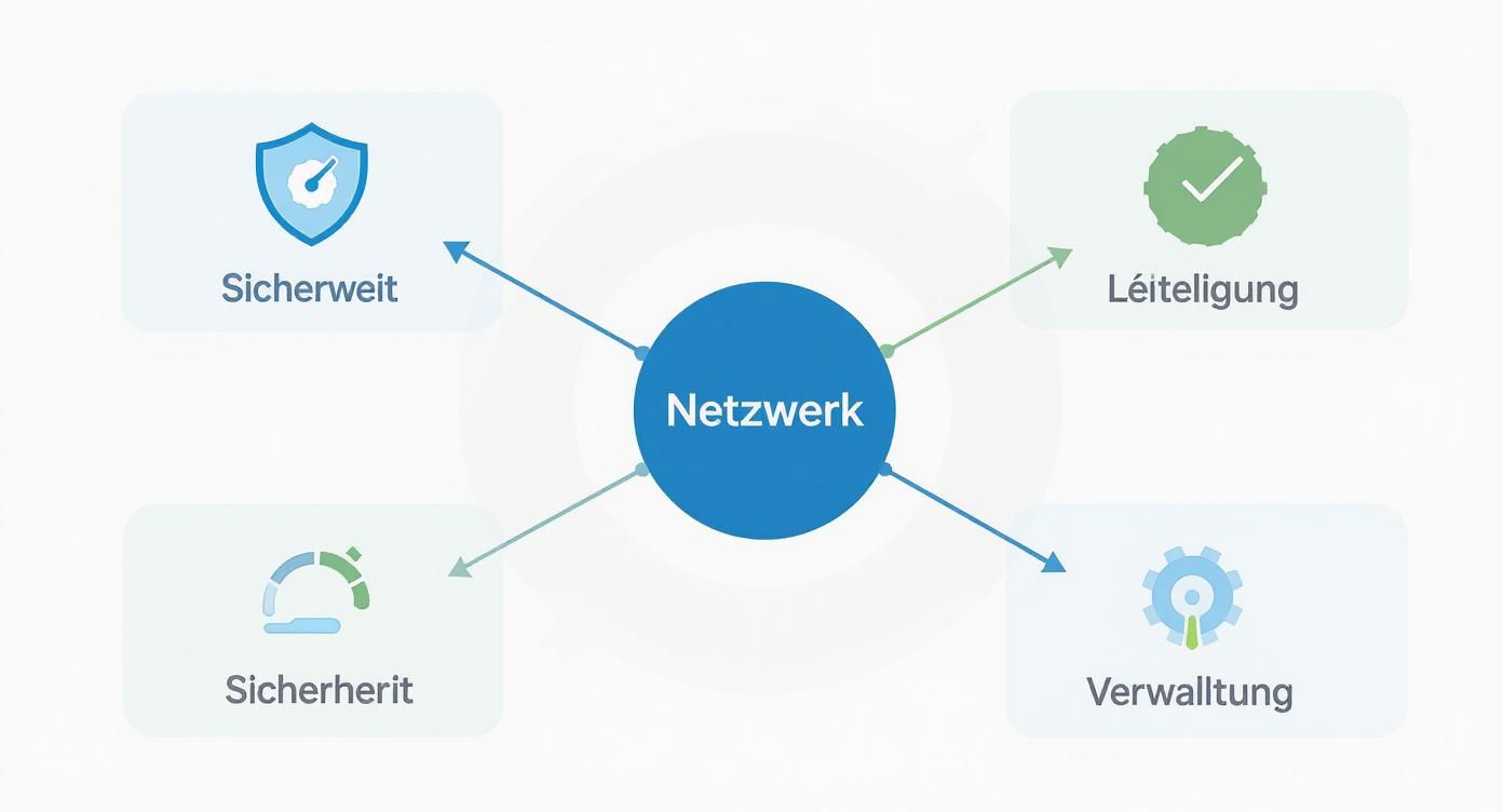 Infographic about vlan in switch