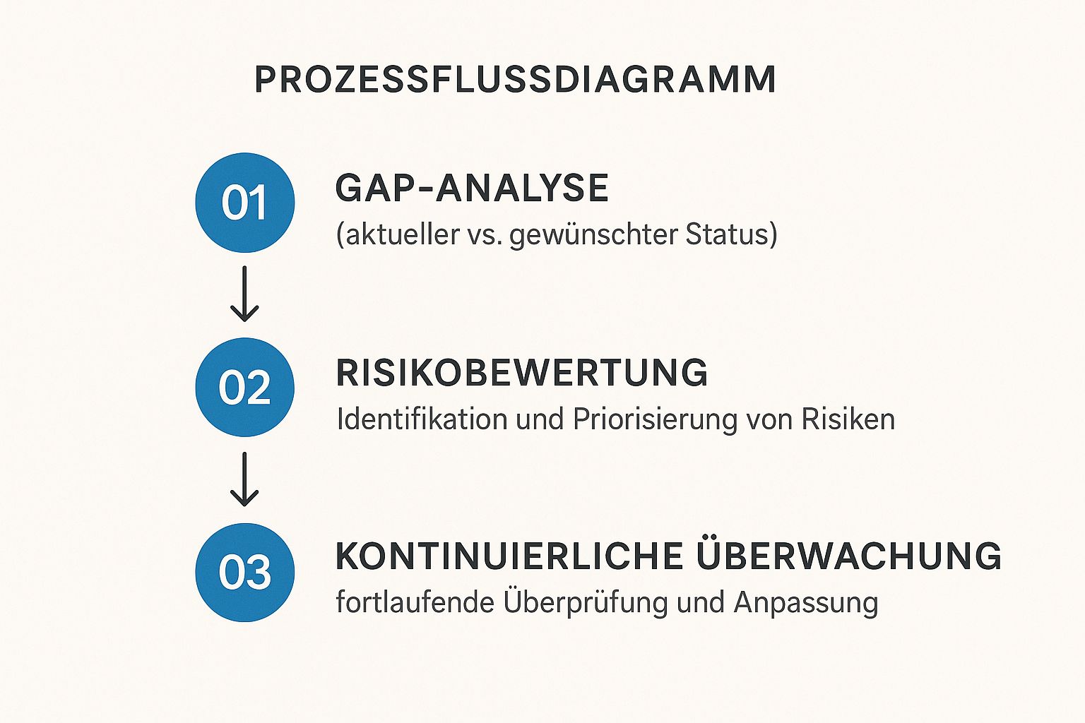 Infographic showing key data about Risk Management Implementation
