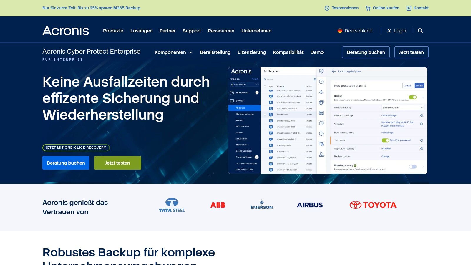 Acronis Cyber Protect Enterprise