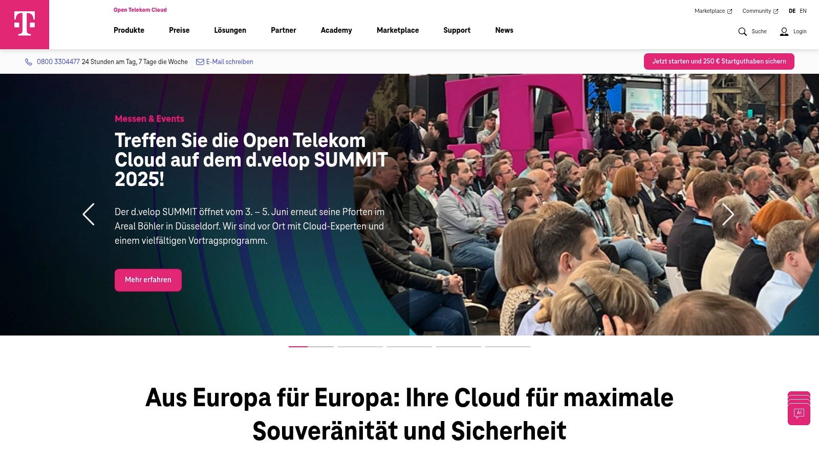 Deutsche Telekom Open Telekom Cloud