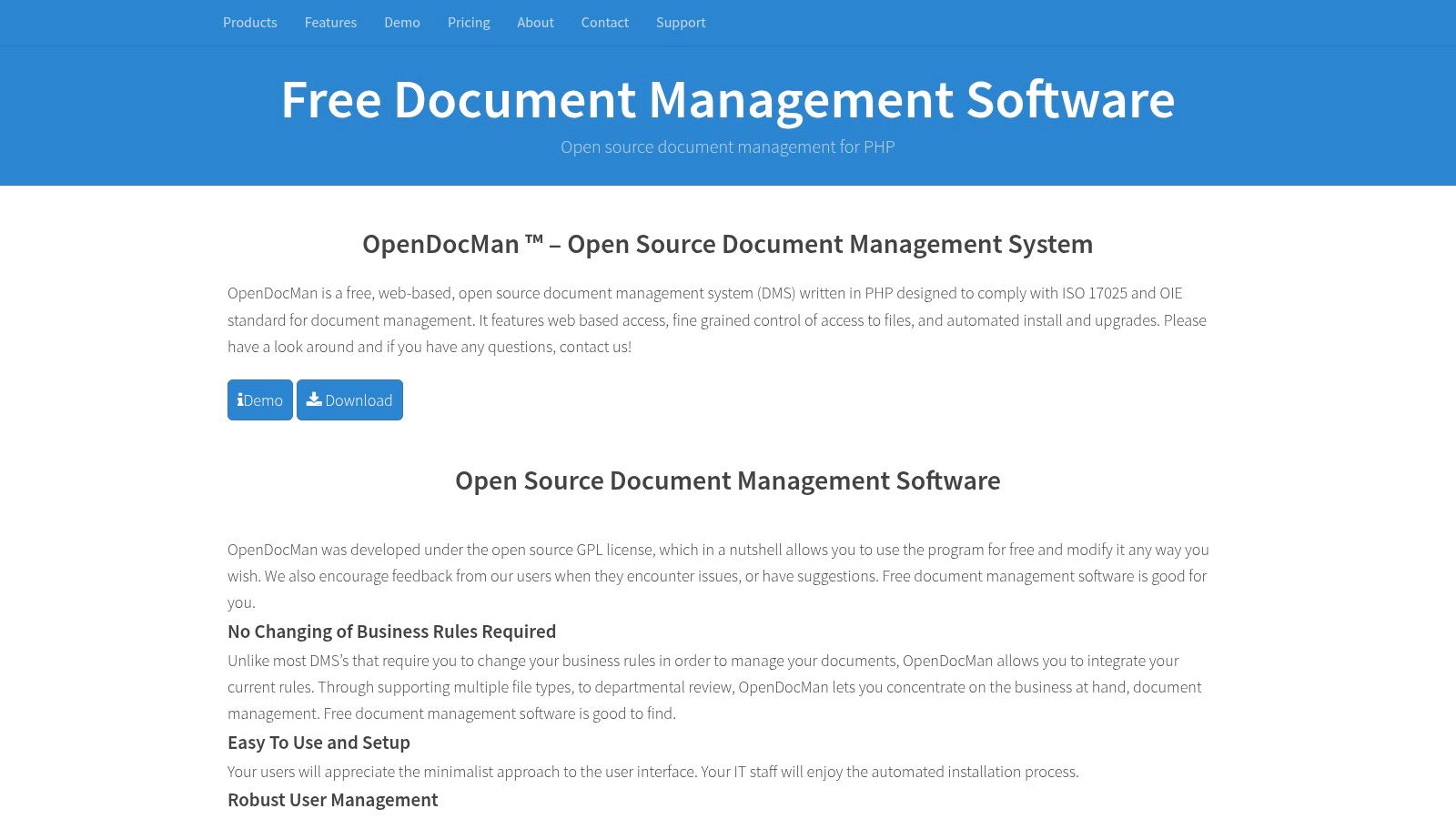 OpenDocMan