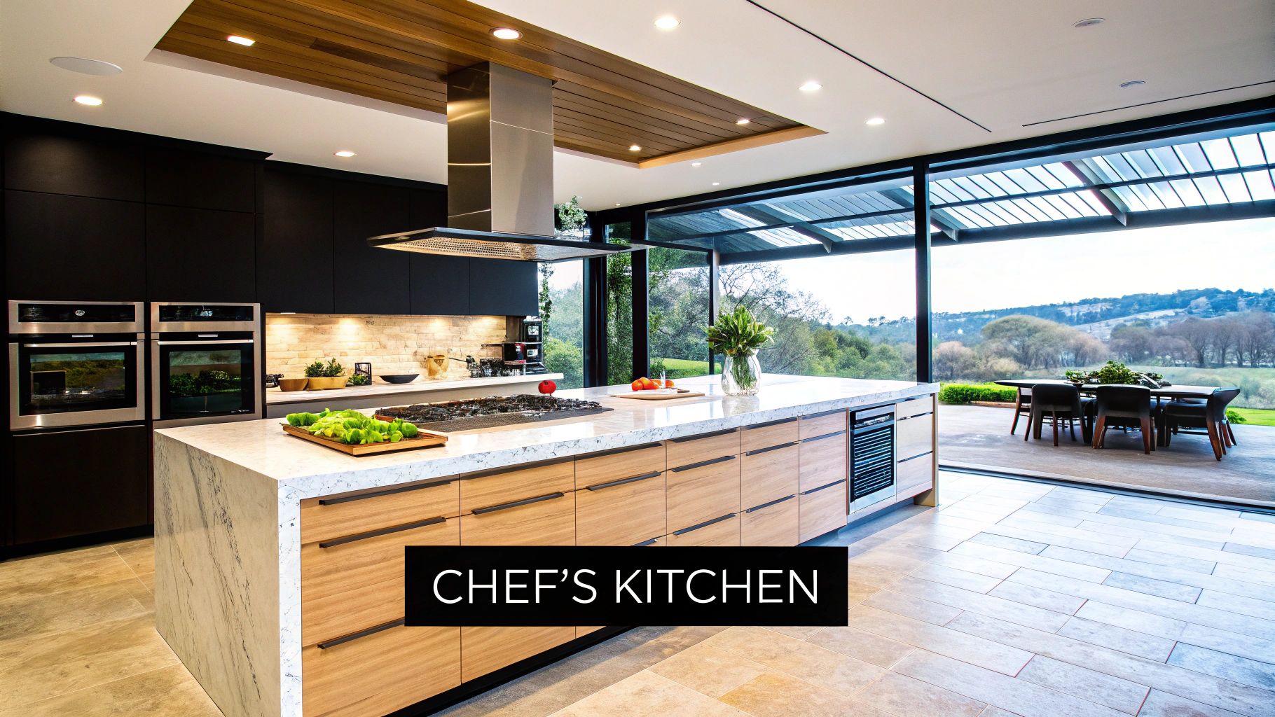 Gourmet Kitchen with Professional Appliances