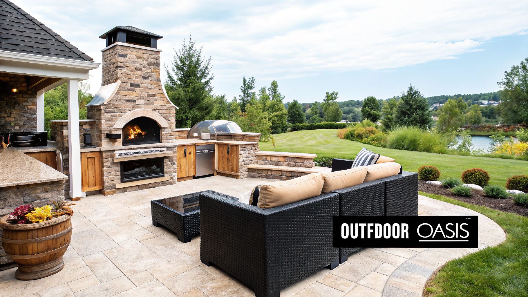 Outdoor Living Spaces and Kitchens