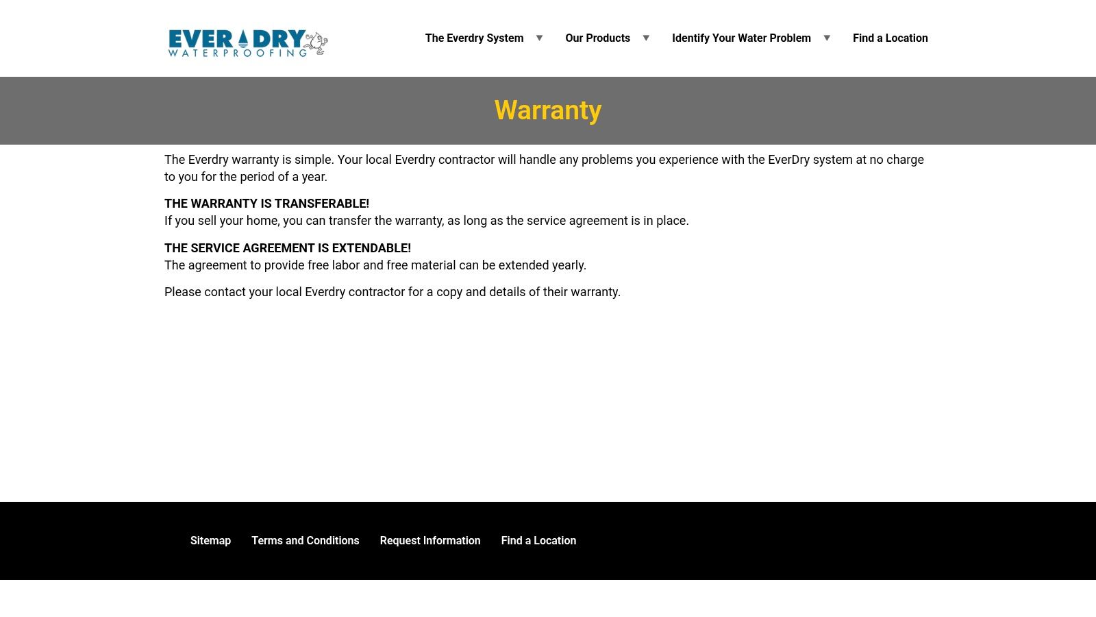 EverDry Waterproofing