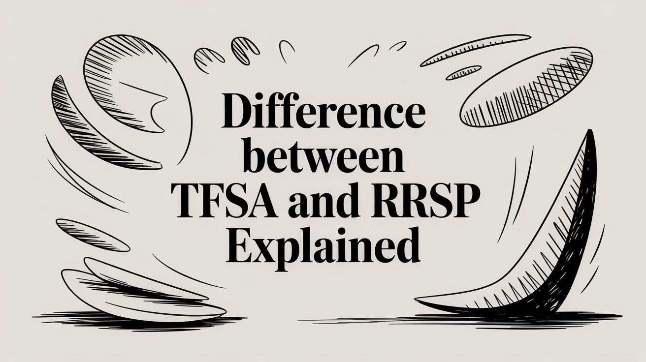 Difference Between TFSA and RRSP: A Clear Guide for Canadians