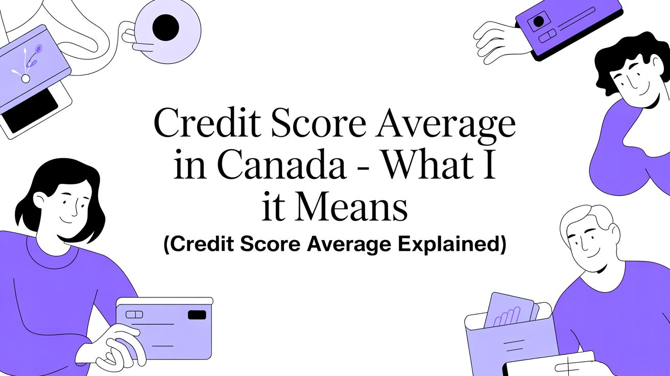 What's the Average Credit Score in Canada? A Guide for 2026