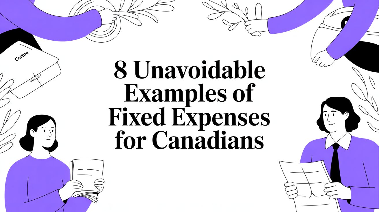 8 Unavoidable Examples of Fixed Expenses for Canadians