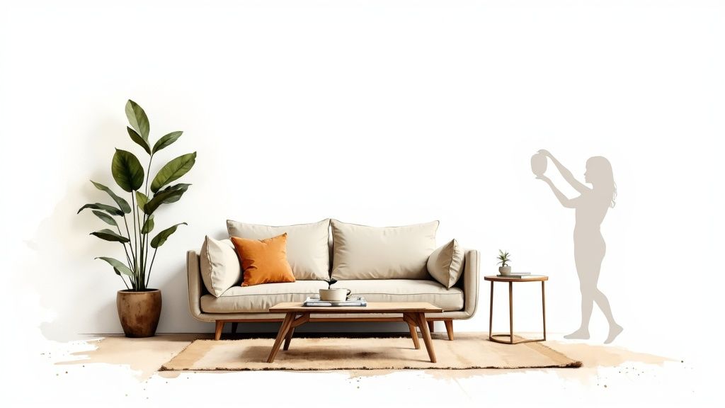 Stage and Declutter Spaces Strategically