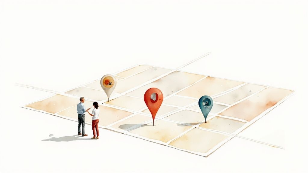 A scenic, winding road through the hills of Los Angeles, with the city skyline in the distance.