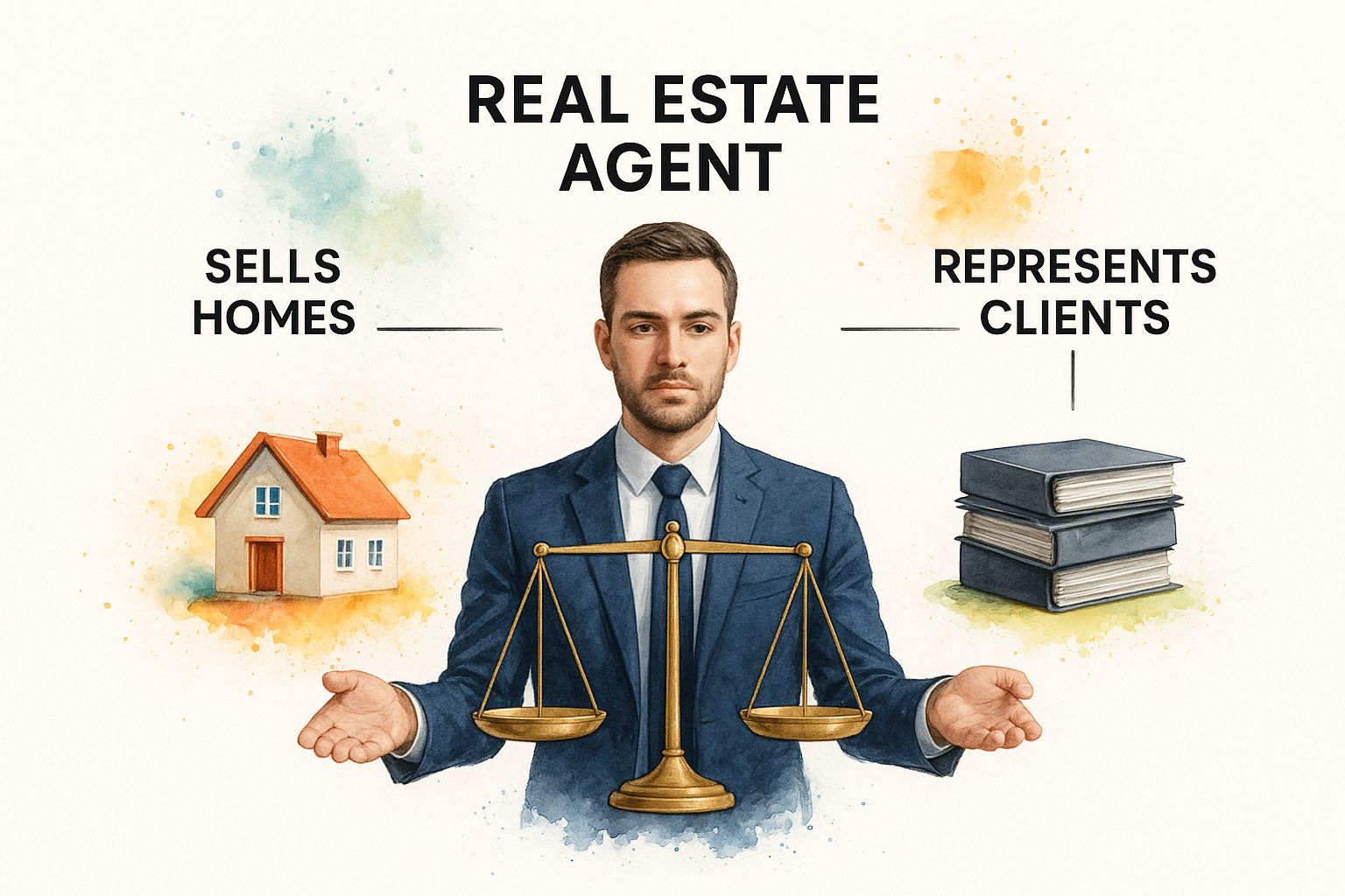 Infographic about what is dual agency