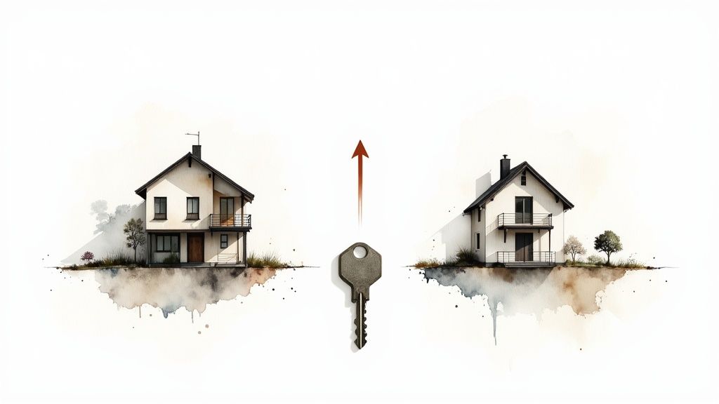 Sign for the East Village Arts District in Long Beach, CA