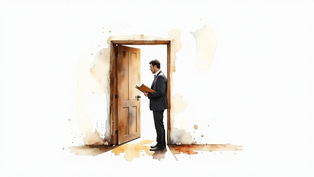 A judge's gavel resting on law books, symbolizing legal obligations when selling a rental.