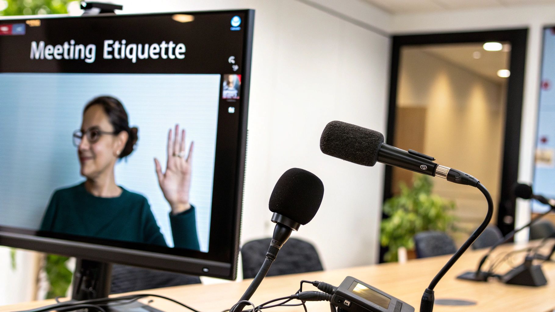 Establish and Enforce Virtual Meeting Etiquette