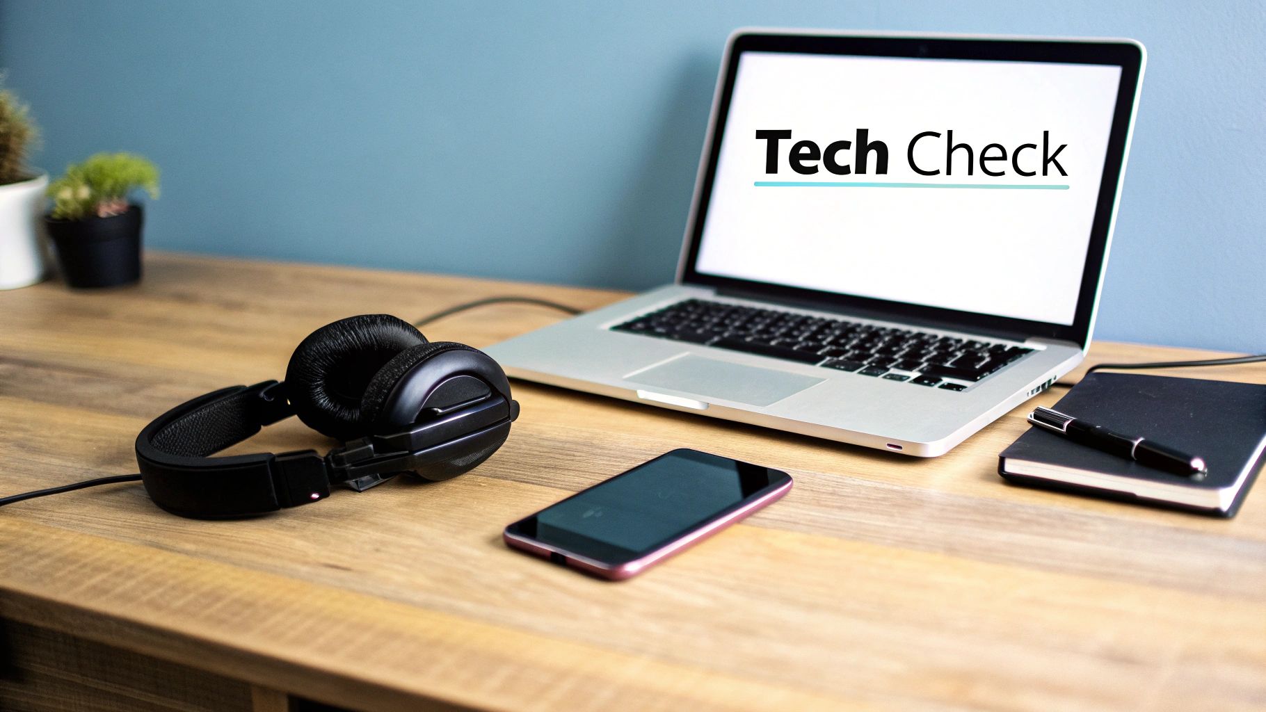 Test Your Technology Before the Meeting