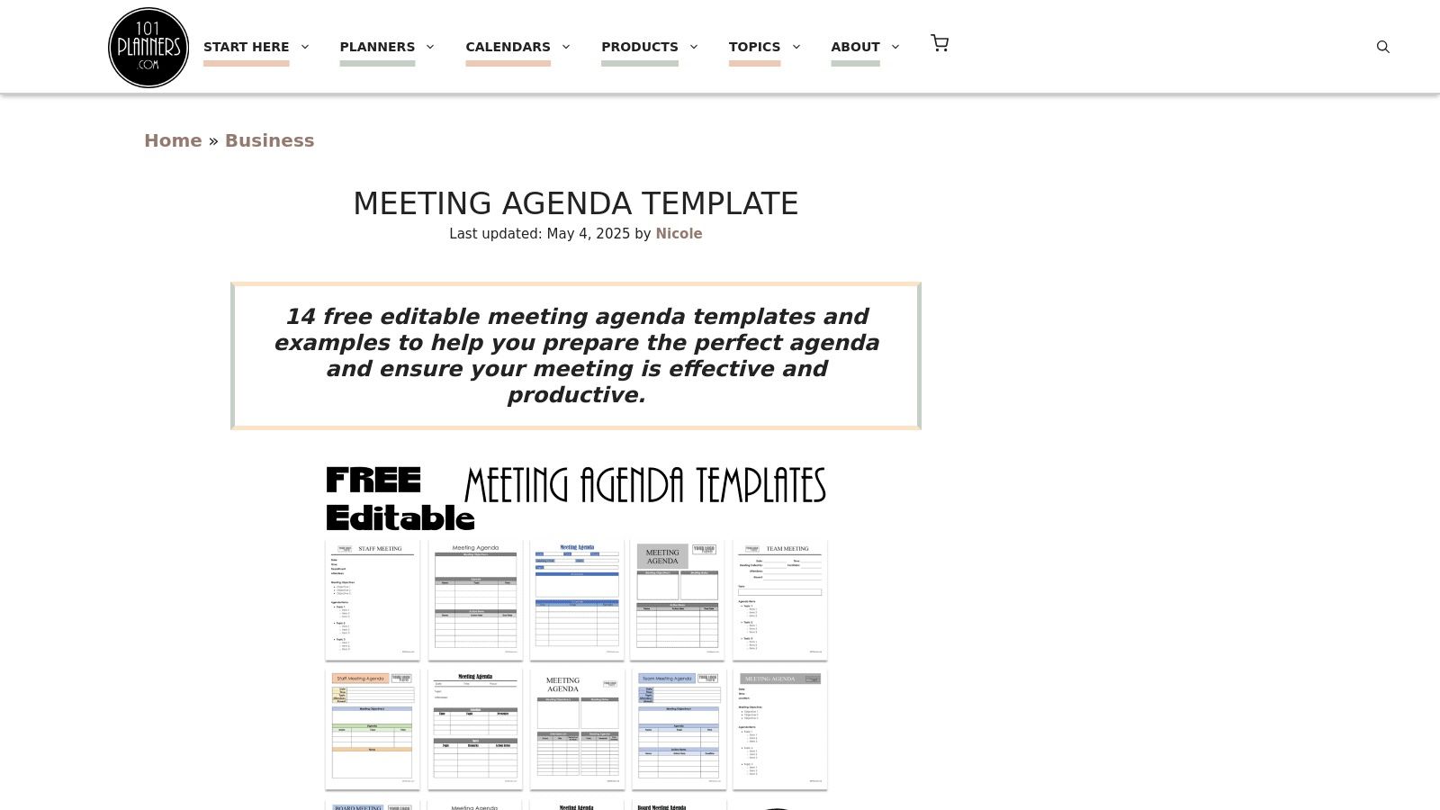 101Planners