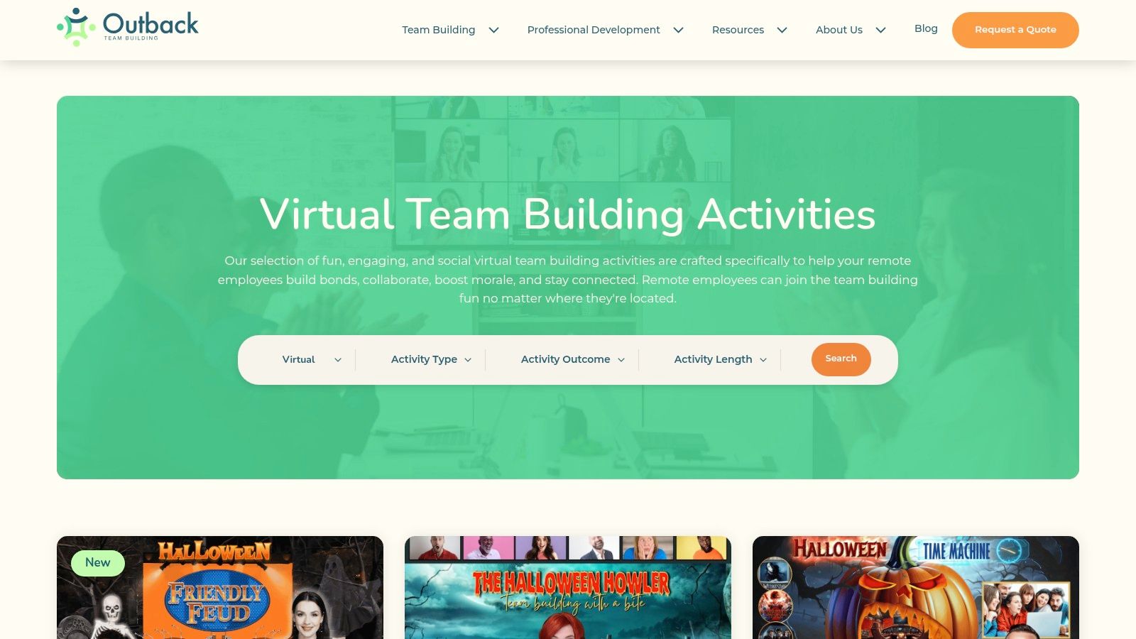 Outback Team Building & Training (Virtual)