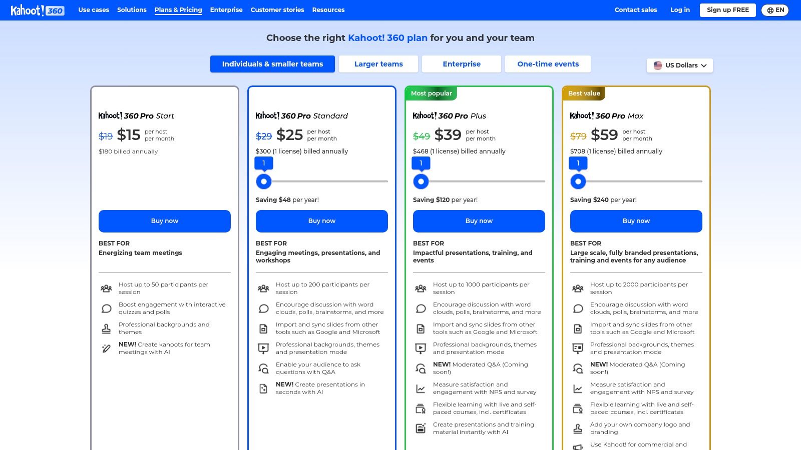 Kahoot! for Work (Kahoot! 360)