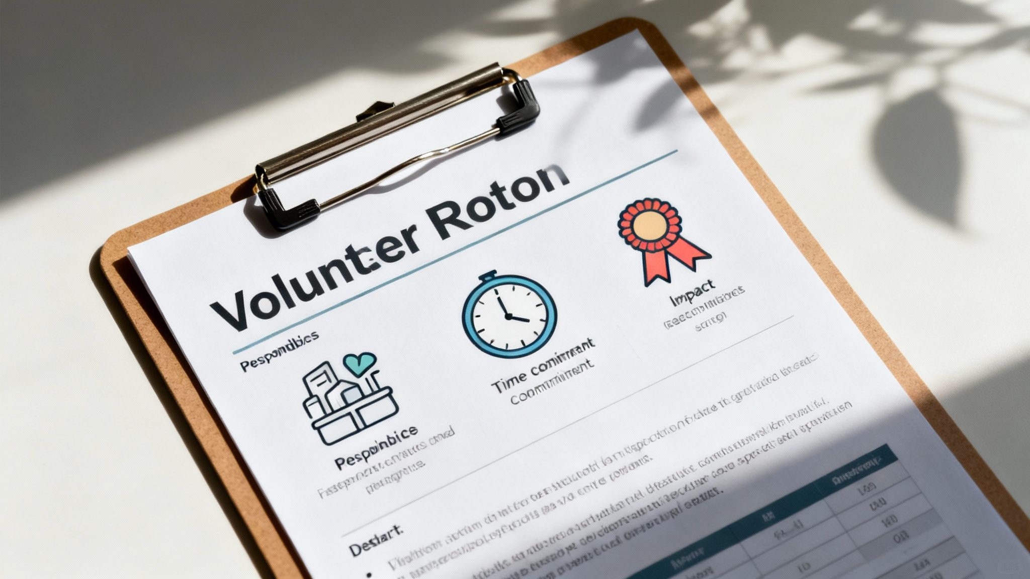 Structured Recruitment and Clear Role Descriptions