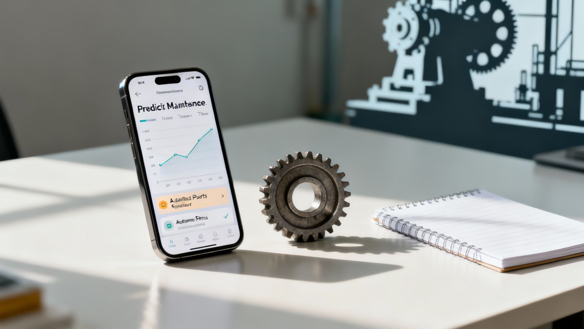 A person managing assets on a tablet.