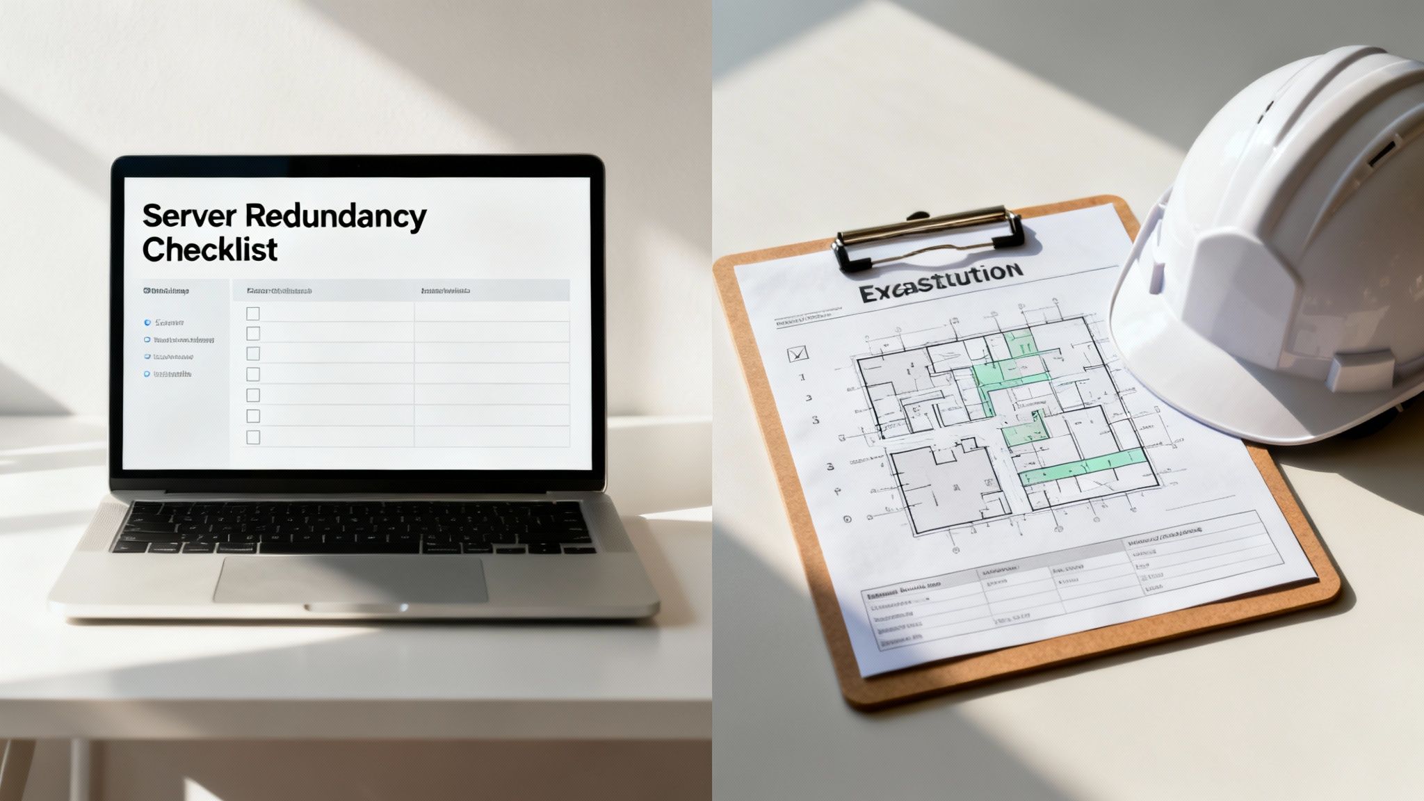 Team of diverse professionals collaborating on a plan at a table