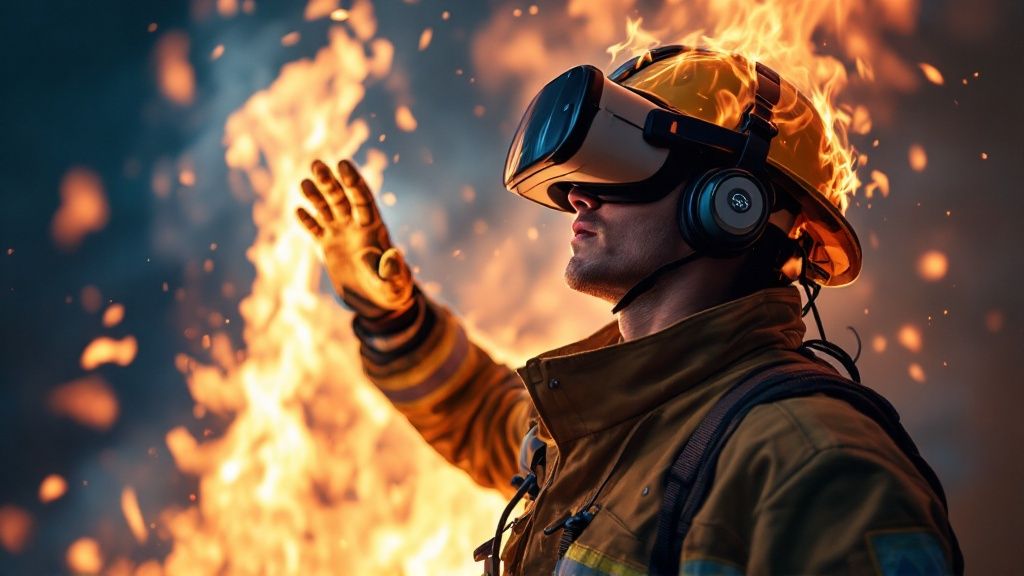 Virtual Reality Fire Simulation