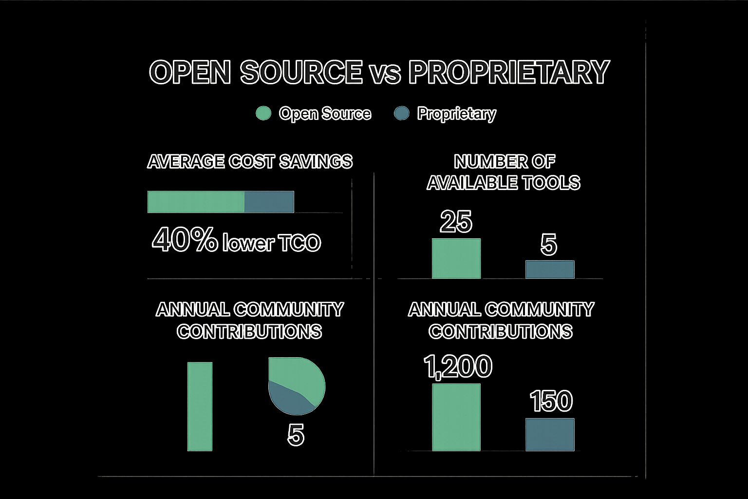 Infographic about open source dispatching software
