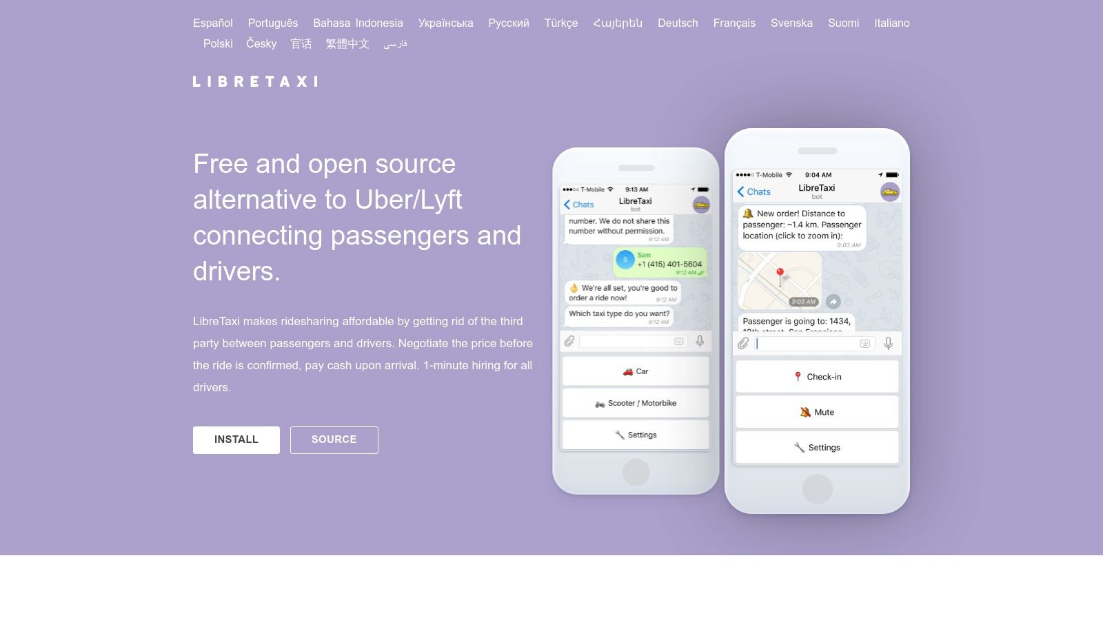 LibreTaxi