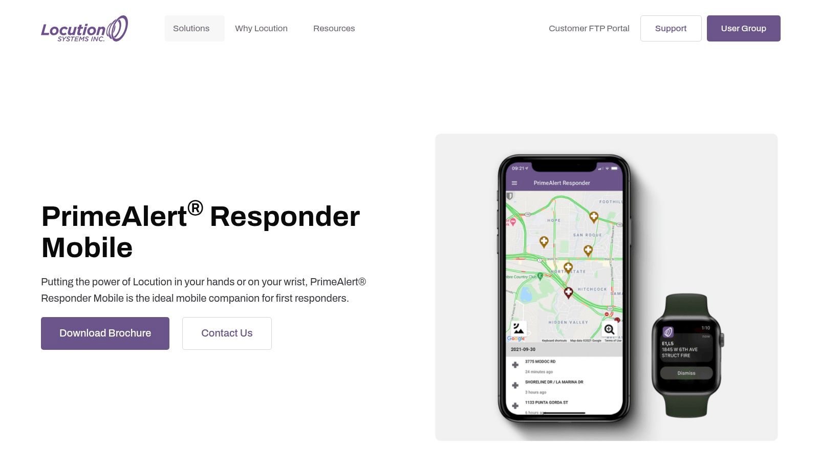 Locution Systems – PrimeAlert Responder Mobile