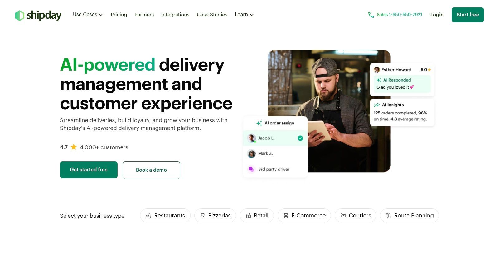 Shipday (free dispatch for local delivery)