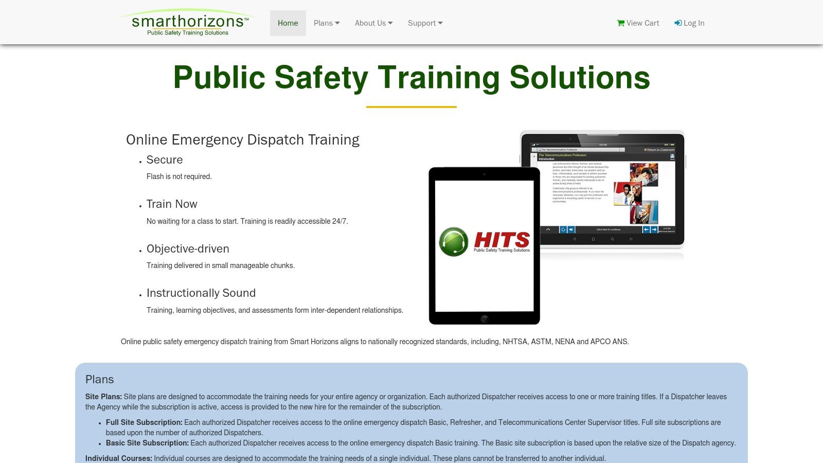 Smart Horizons – Public Safety Training Solutions (PSTS)