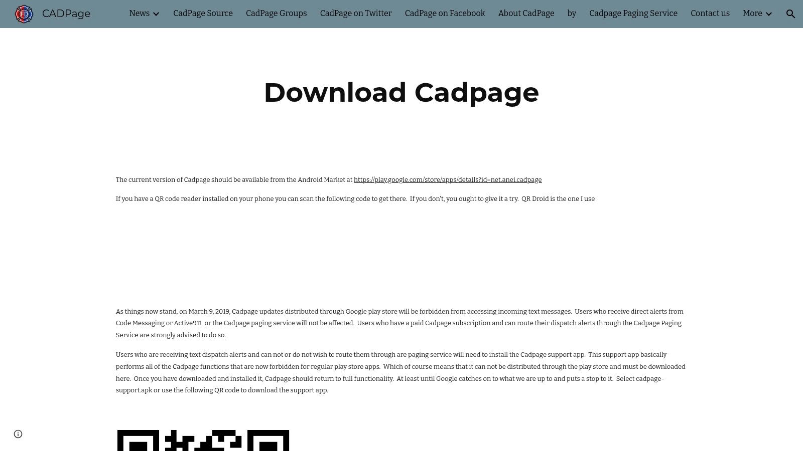 Cadpage