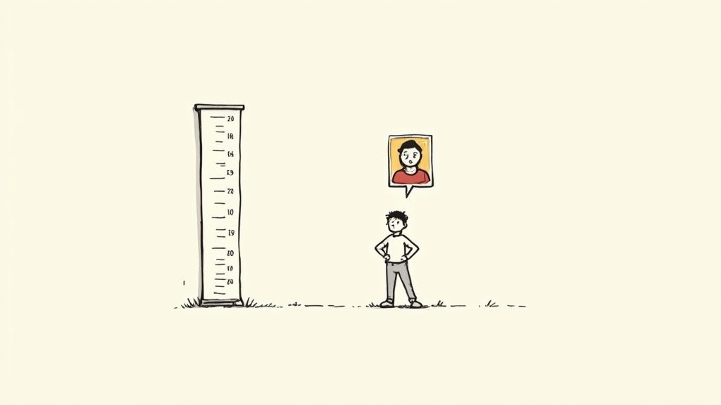 The Self-Deprecating Height Joke