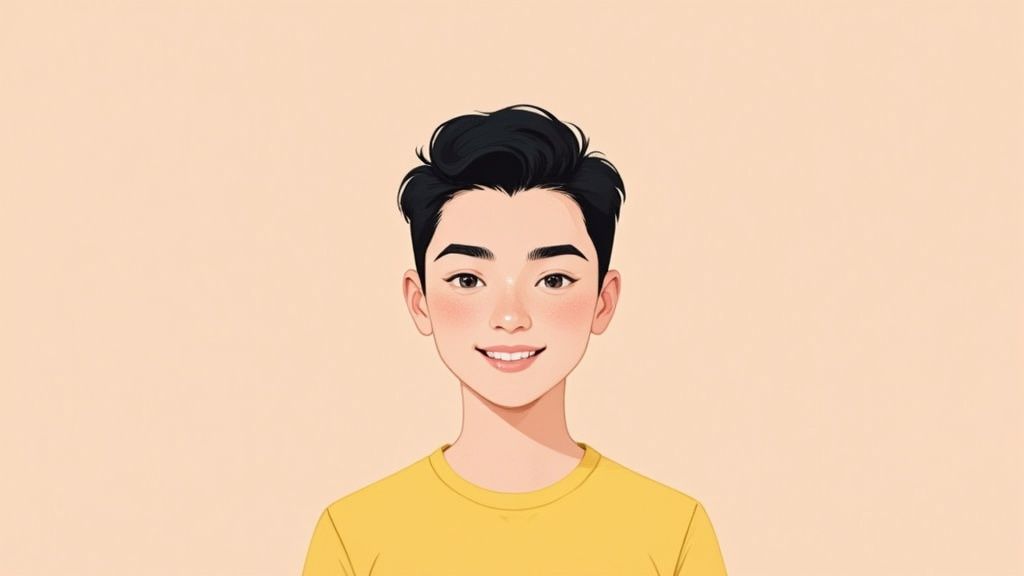 High-Quality Profile Picture with a Genuine Smile