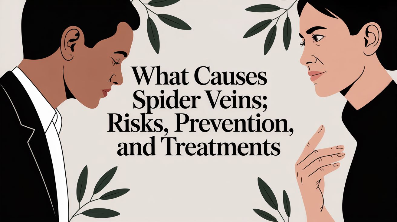 What Causes Spider Veins: Risks, Prevention, and Treatments