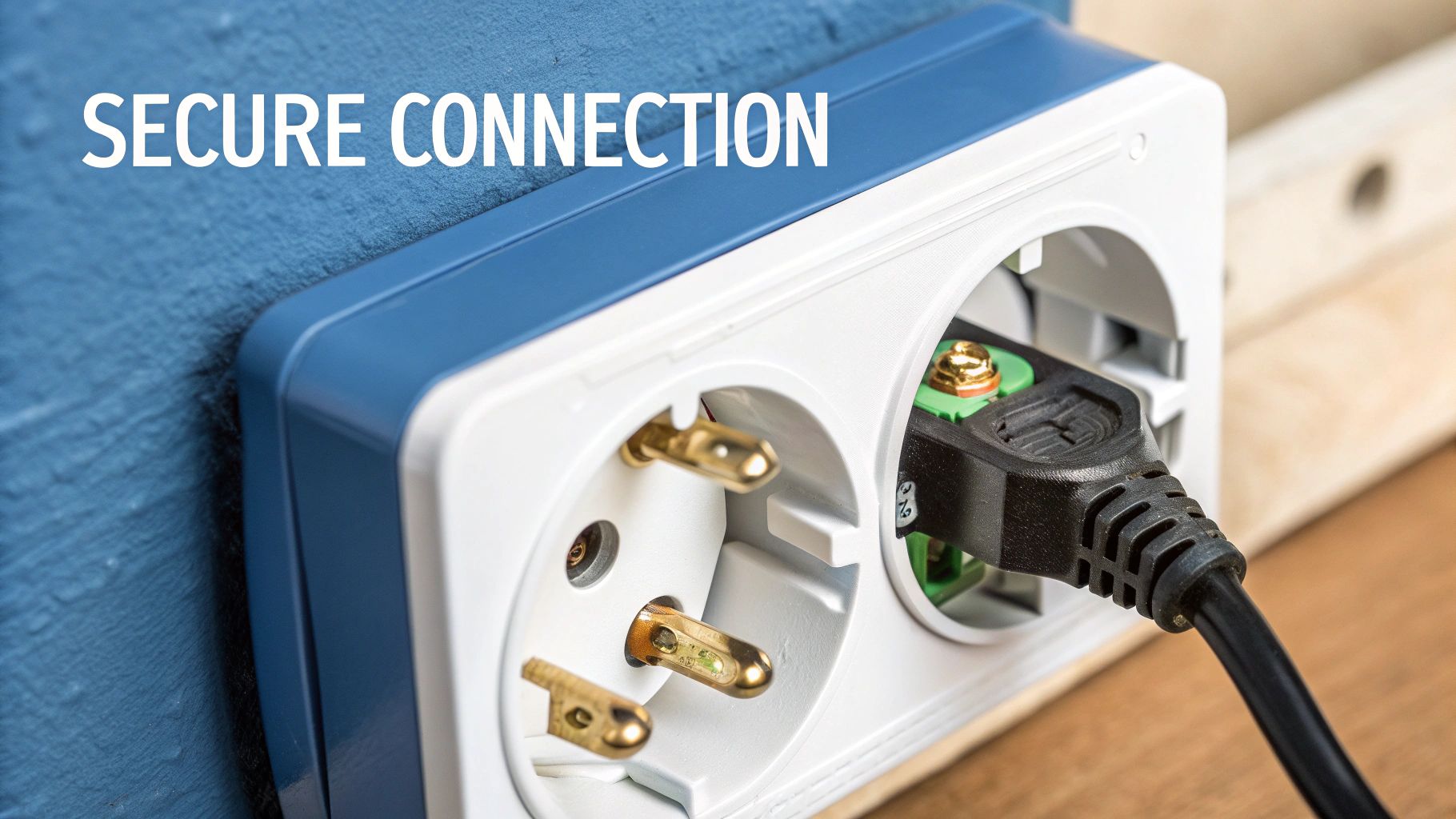 plug in a plug socket