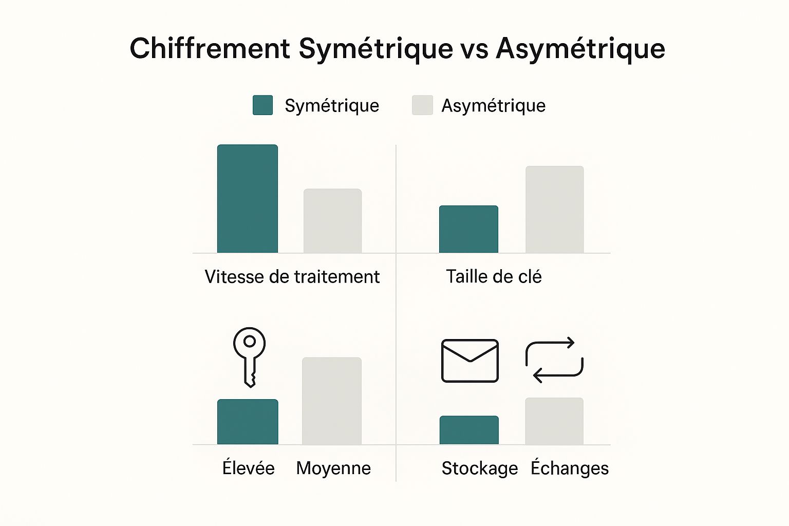 Infographic about cryptage des fichiers