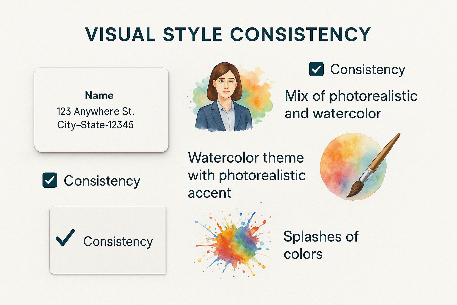A Guide to Local Citation Building That Actually Works 2 Infographic showing a business card with perfectly aligned Name, Address, and Phone number, each with a checkmark to indicate consistency.